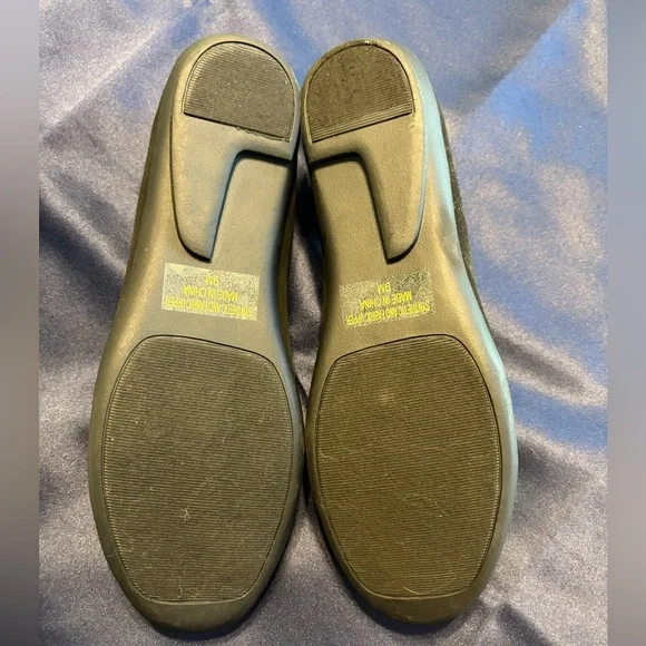 Angel Steps Embroidered Snowman Shoes Black Flats Holiday Shoes - Picture 6 of 6